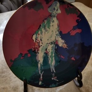 LEROY NEWMAN.  COLLECTIBLE PLATE.